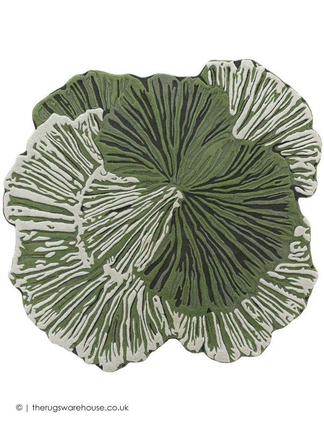 Botanica Solo Green Rug - 7