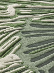 Botanica Solo Green Rug - Thumbnail - 3