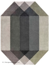 Diamond Green Rug - Thumbnail - 6