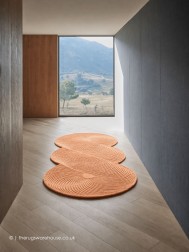 Giro Vertical Peach Rug - Thumbnail - 2