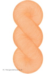 Giro Vertical Peach Rug - Thumbnail - 4