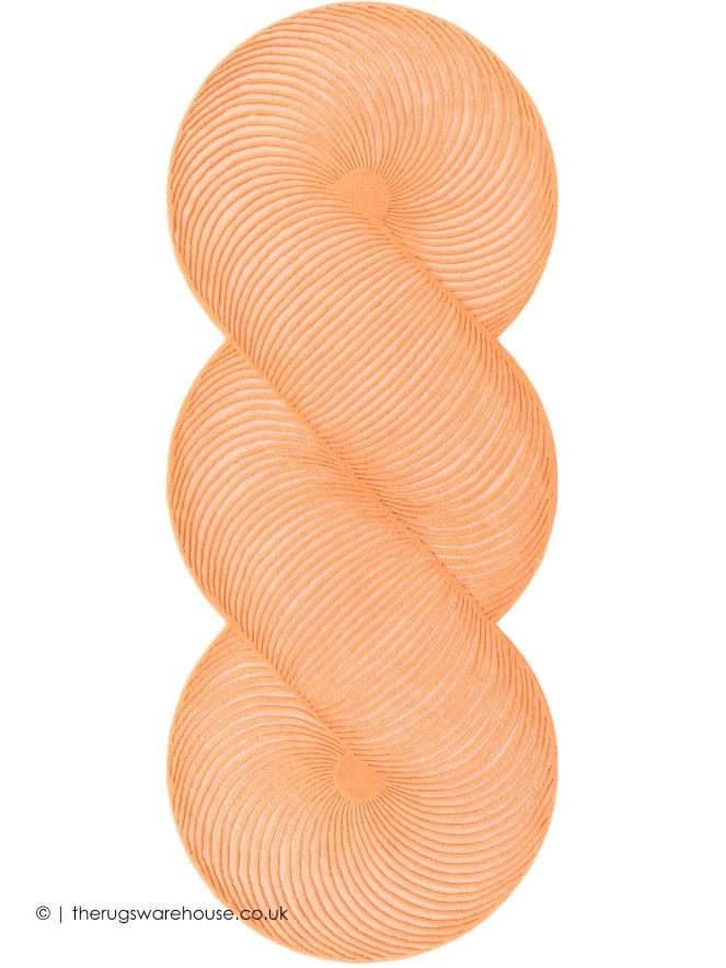 Giro Vertical Peach Rug - 4