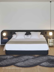 Giro Vertical Black Rug - Thumbnail - 3