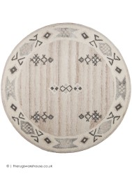Melangon Circle Rug - Thumbnail - 5