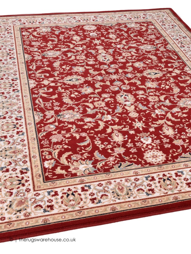 Shahinaz Red Rug - 7