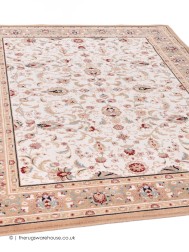 Shahinaz Beige Rug - Thumbnail - 7
