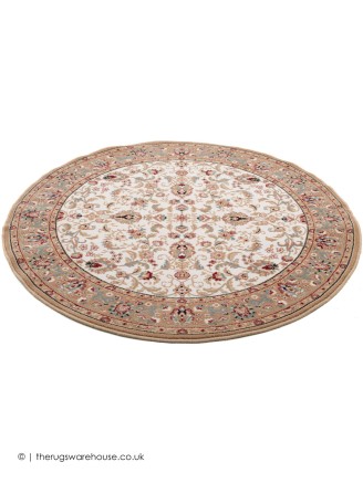 Shahinaz Beige Circle