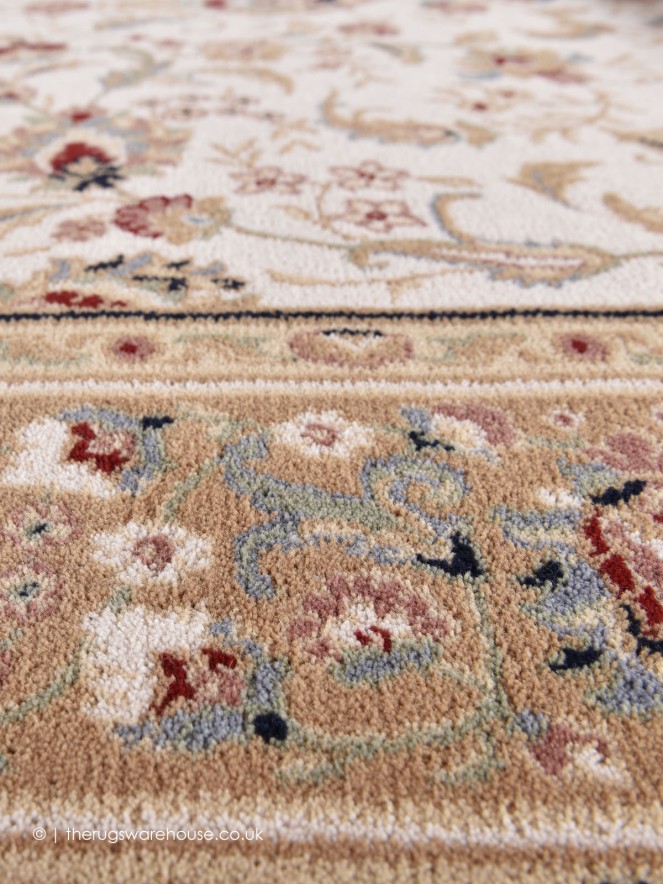 Shahinaz Beige Circle Rug - 5
