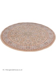 Chirbek Sand Circle Rug - Thumbnail - 5