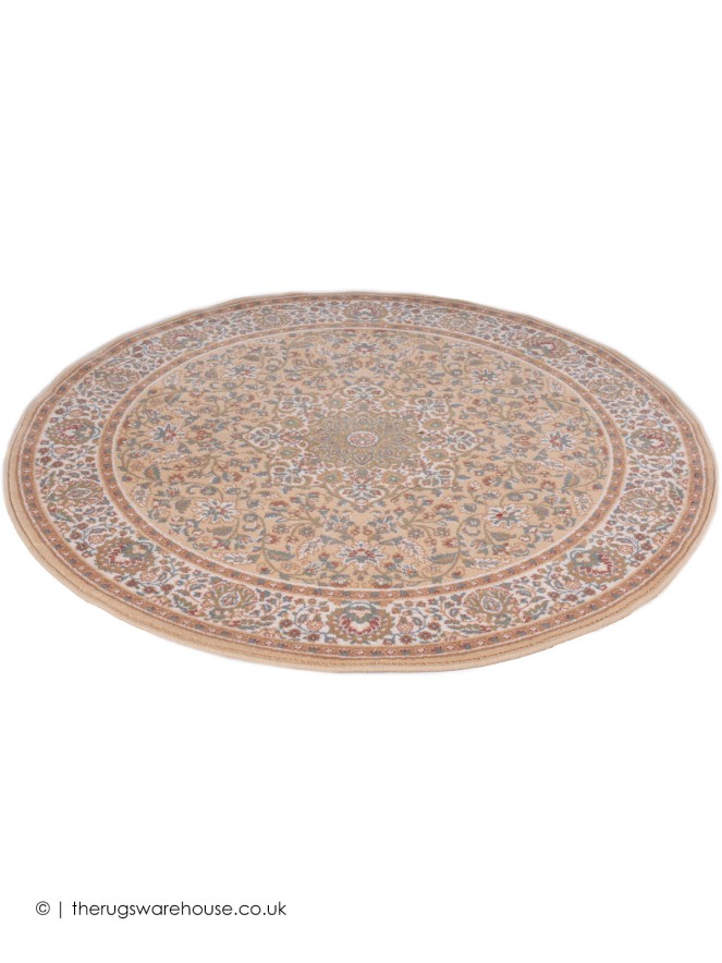 Chirbek Sand Circle Rug - 5
