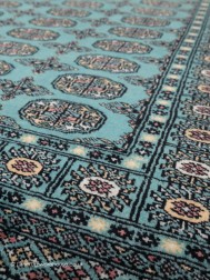 Bokhara Teal Rug - Thumbnail - 5
