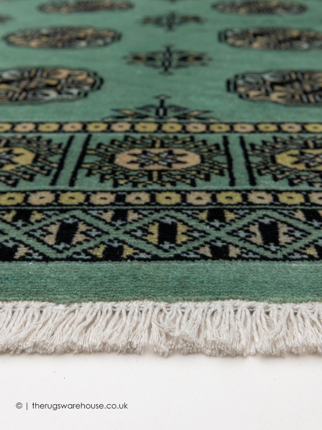 Bokhara Pale Green Rug - 4