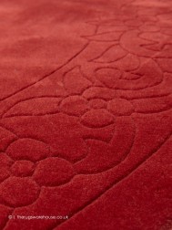 Royale Lux Brick Circle Rug - Thumbnail - 4