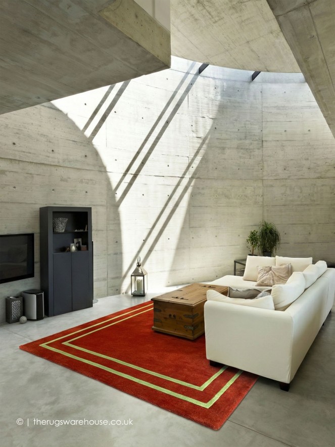 Hanoi Burnt Sienna Rug - 3