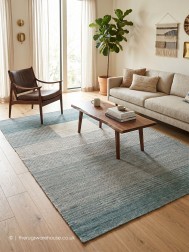 Masai Teal Rug - Thumbnail - 2