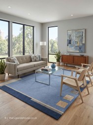 Perlon Blue Rug - Thumbnail - 2