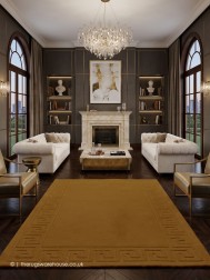 Vetrina Greek Key Gold Rug - Thumbnail - 2