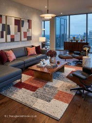 Melbourne Red Mix Rug - Thumbnail - 2
