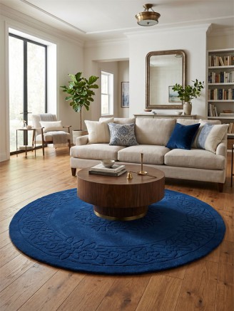 Royale Aubusson Blue Circle