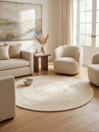 Royale Aubusson Ivory Circle