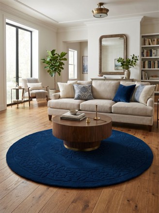 Royale Aubusson Blue Circle