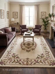 Bloomingville Cream Rug - Thumbnail - 2