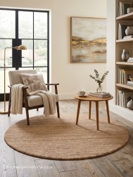 Pureni Ochre Circle Rug - Thumbnail - 2
