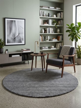 Pureni Charcoal Circle