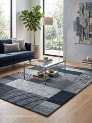 Domas Grey Rug - Thumbnail - 2