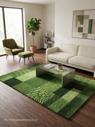 Domas Green Rug - Thumbnail - 2