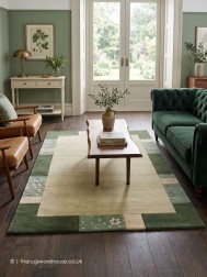 Royal Ganges Green Rug - Thumbnail - 2