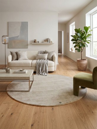 Groove Beige Circle