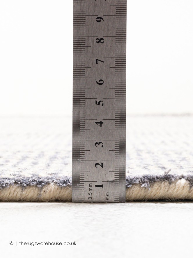Groove Silver Circle Rug - 3