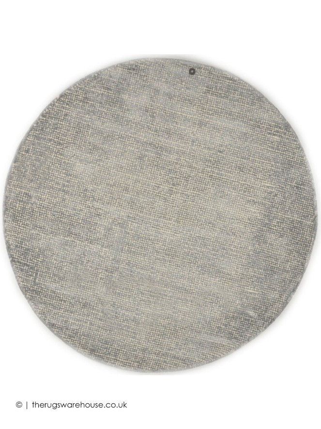 Groove Silver Circle Rug - 6
