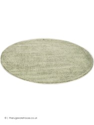 Groove Green Circle Rug - Thumbnail - 5