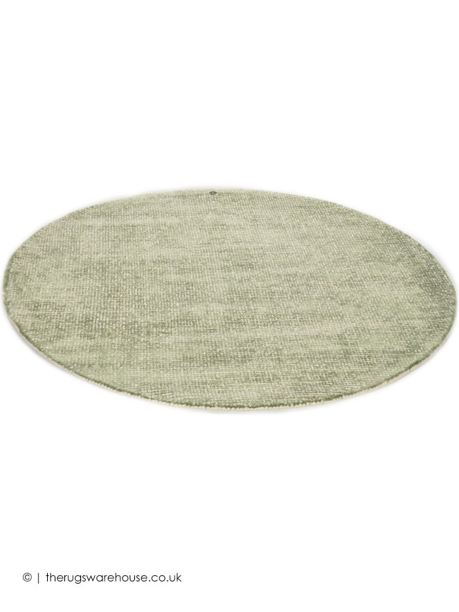 Groove Green Circle Rug - 5