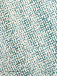Groove Turquoise Circle Rug - Thumbnail - 4