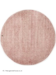 Groove Rose Circle Rug - Thumbnail - 6