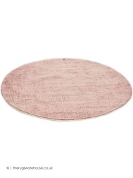 Groove Rose Circle Rug - Thumbnail - 5