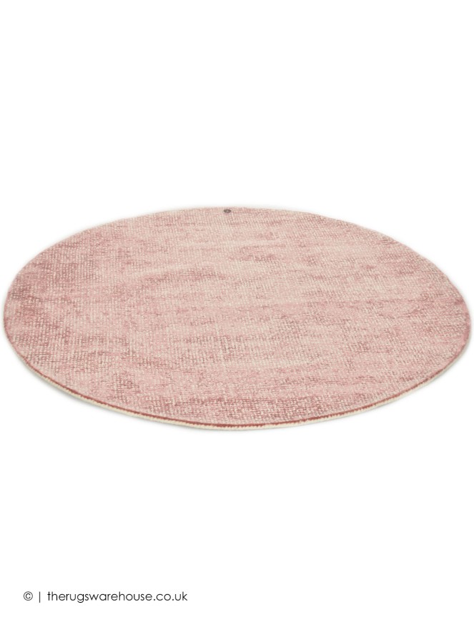 Groove Rose Circle Rug - 5