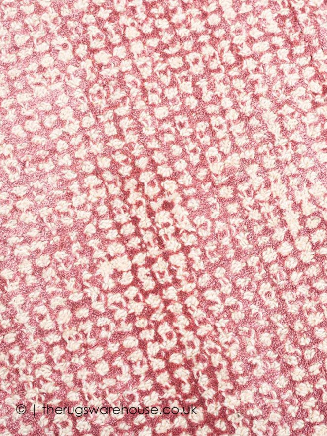 Groove Rose Circle Rug - 4
