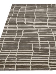 Tortoise Shell Grey Rug - Thumbnail - 7