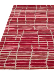 Tortoise Shell Red Rug - Thumbnail - 7