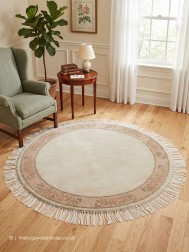 Gala Cream Circle Rug - Thumbnail - 2