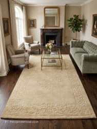 Royale Aubusson Beige Rug - Thumbnail - 2