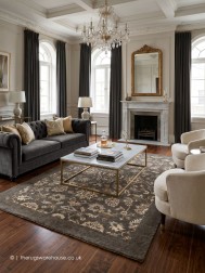 Bianca Grey Rug - Thumbnail - 2