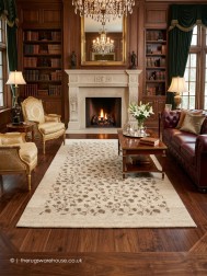 Rosetta Beige Rug - Thumbnail - 2
