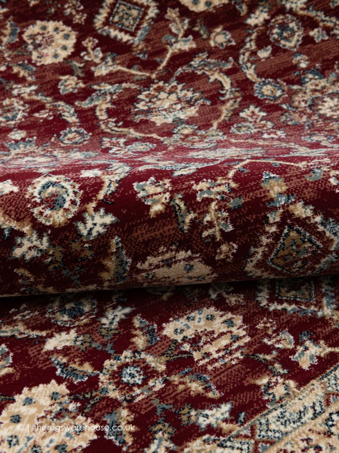 Hezer Red Rug - 5