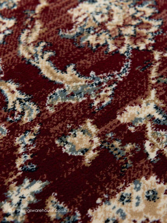 Hezer Red Rug - 7