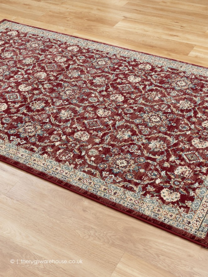 Hezer Red Rug - 8